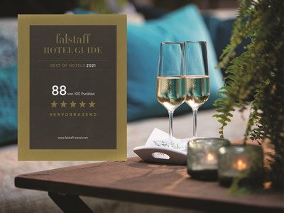 Auszeichnung im FALSTAFF HOTELGUIDE 2021 